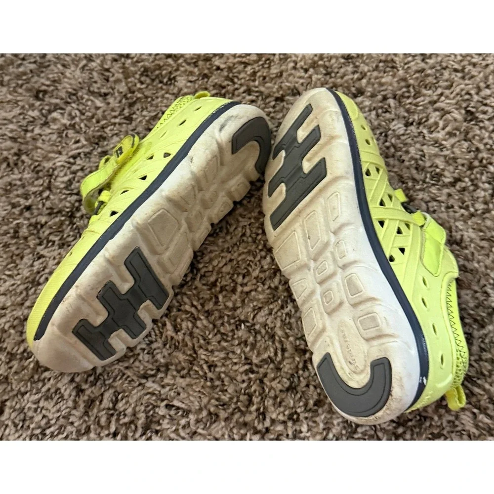 Stride Right Phibian Made 2 Play Yellow Green Water Shoes Size 11